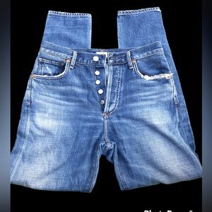 Citizens of Humanity Liya High Rise Classic Fit Crop 24